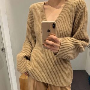 Jil Sander chunky sweater 36
